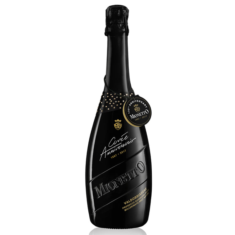 Mionetto Valdobbiadene Prosecco Superiore Brut Cuvee Anniversario Luxu - 750ML