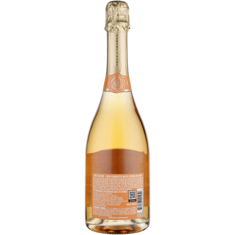 Gerard Bertrand Brut Nature Orange French Cancan Edition Deluxe France - 750ML