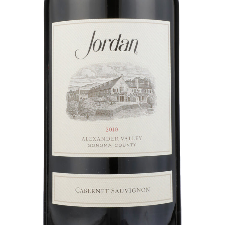 Jordan Cabernet Sauvignon Library Release Alexander Valley 2010 Wood B - 3.0L - Front Label