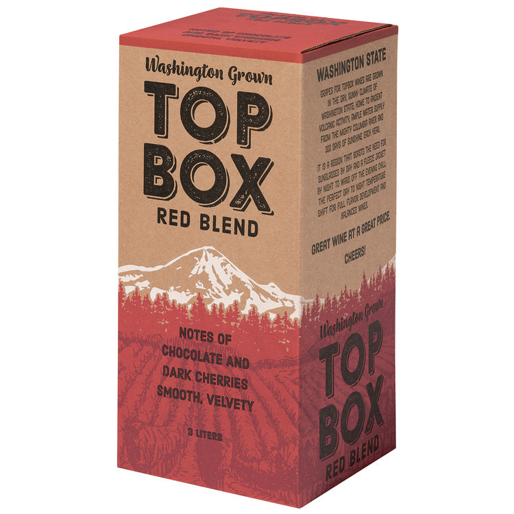 Top Box Red Blend Washington - 3.0L