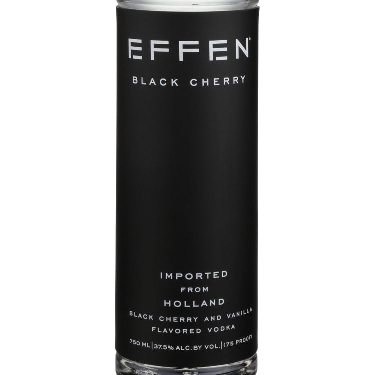 Effen Black Cherry Flavored Vodka 75 - 750ML