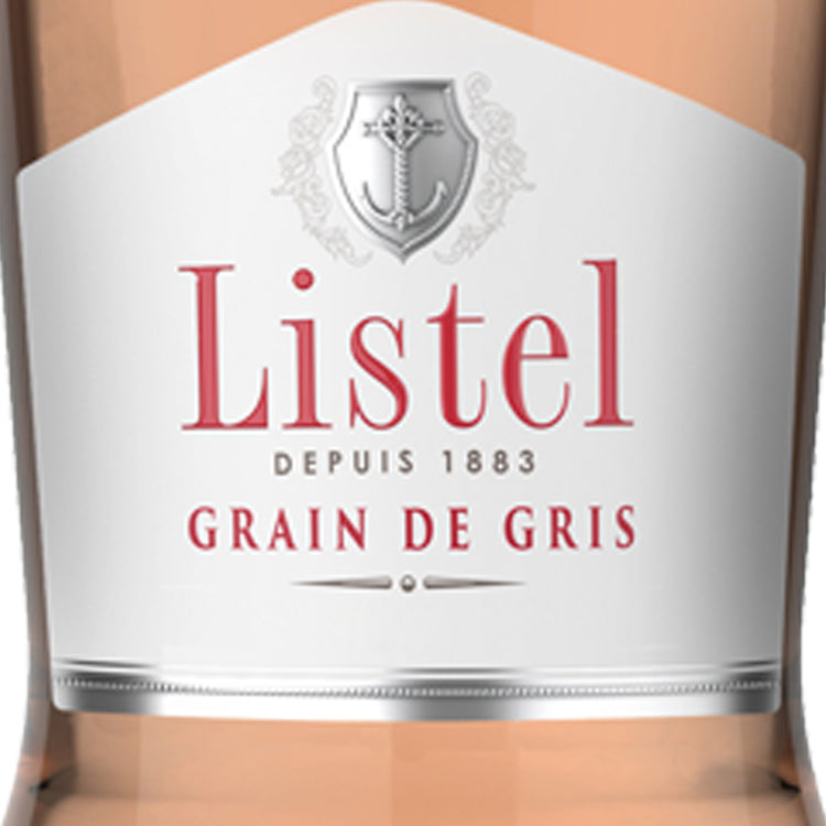 Listel Terres Du Midi Rose Grain De Gris - 750ML - Front Label