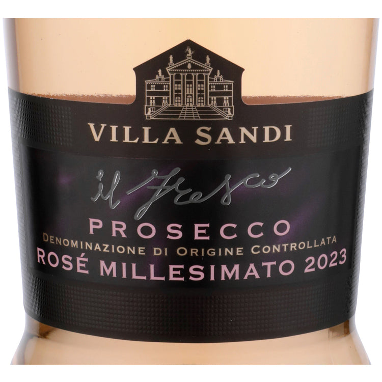 Villa Sandi Prosecco Brut Il Fresco Rose Millesimato 2023 - 750ML - Front Label