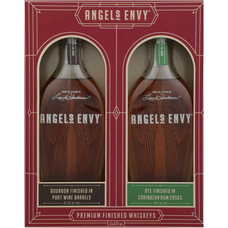 Angel'S Envy Combo 6 Each Bourbon Private Selection 86.6 & Rye Whiskey - 375ML