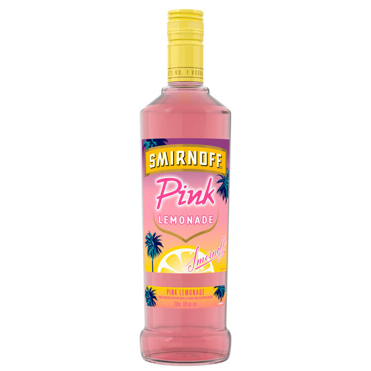 Smirnoff Pink Lemonade Flavored Vodka 60 - 750ML