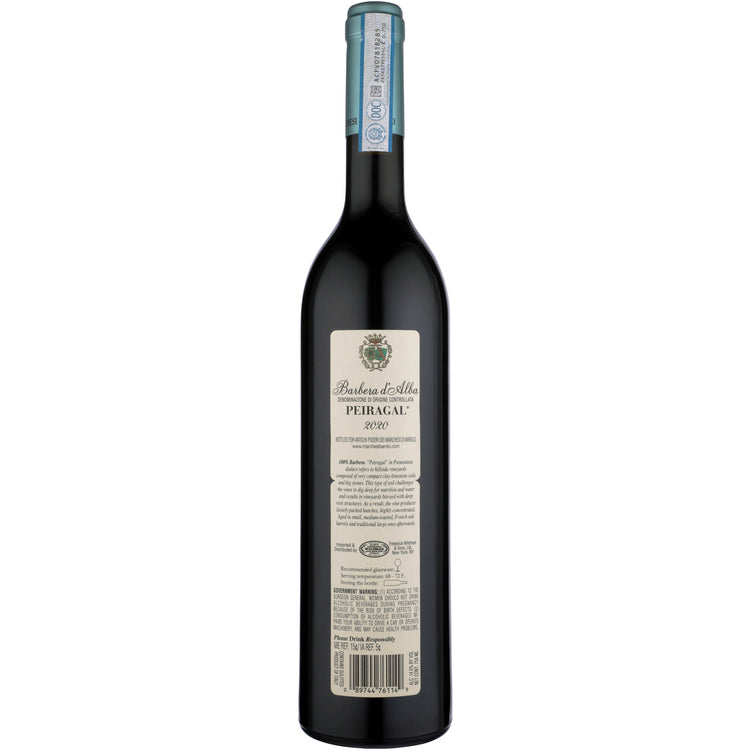Marchesi Di Barolo Barbera D'Alba Peiragal 2020 - 750ML