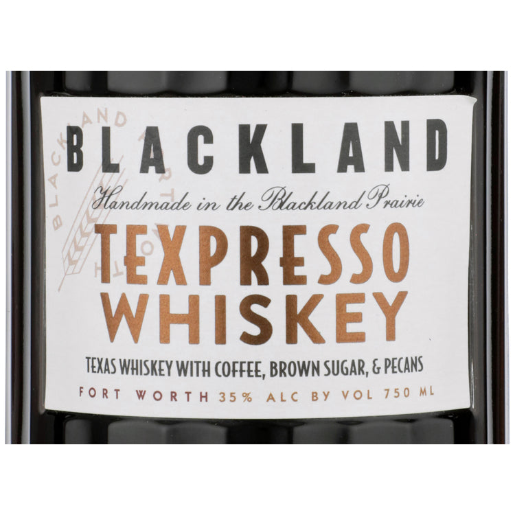 Blackland Texpresso Flavored Whiskey 70 - 750ML - Front Label
