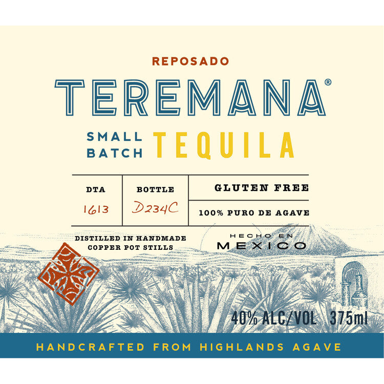 Teremana Tequila Reposado Small Batch 80 - 375ML