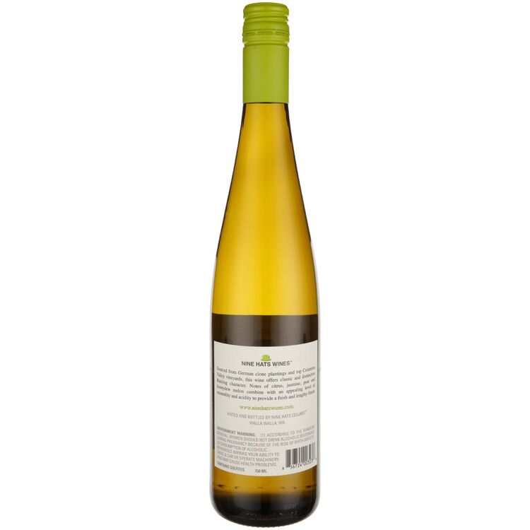 Nine Hats Riesling Columbia Valley 2023 - 750ML