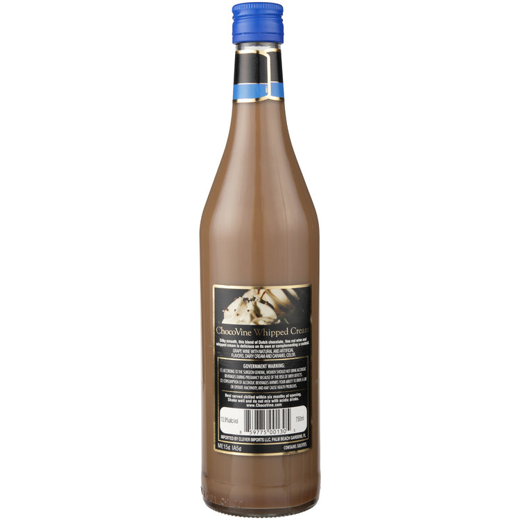 Chocovine Chocolate & Whipped Cream Flavored Wine - 750ML