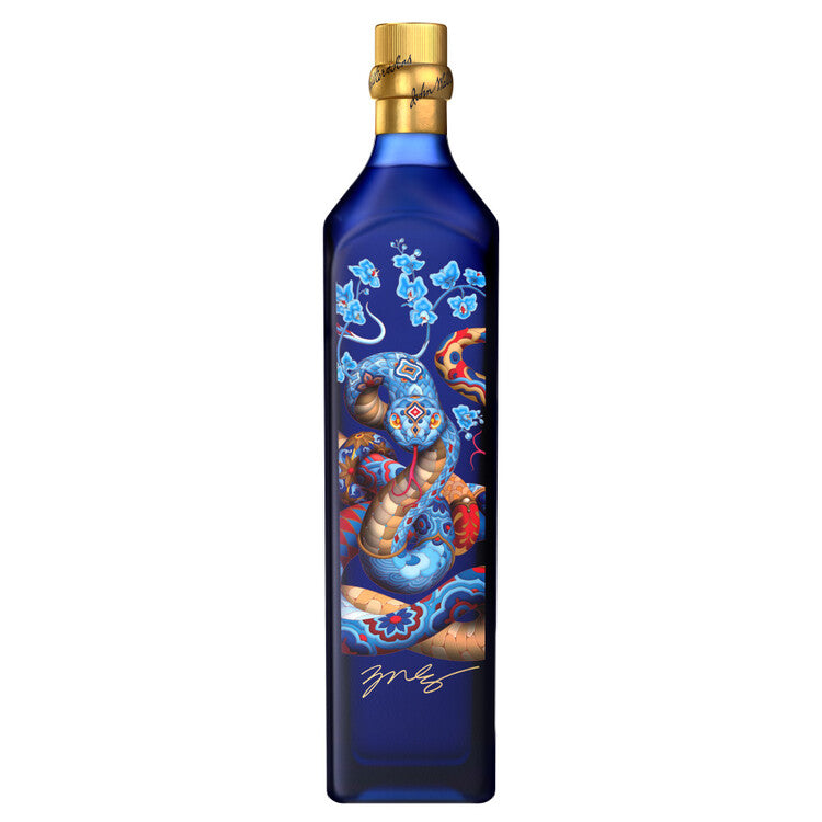 Johnnie Walker Blended Scotch Blue Label James Jean Limited Edition De - 750ML