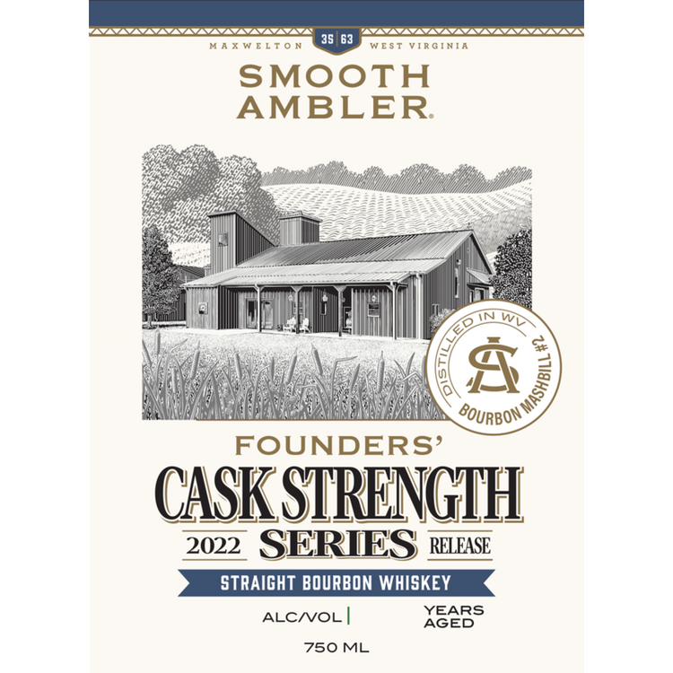 Smooth Ambler Straight Bourbon Founders Cask Strength Series 126 - 750ML