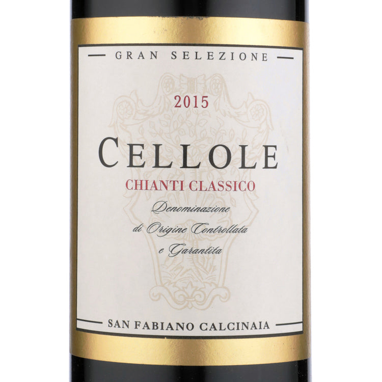 San Fabiano Calcinaia Chianti Classico Cellole Gran Selezione 2015 - 750ML