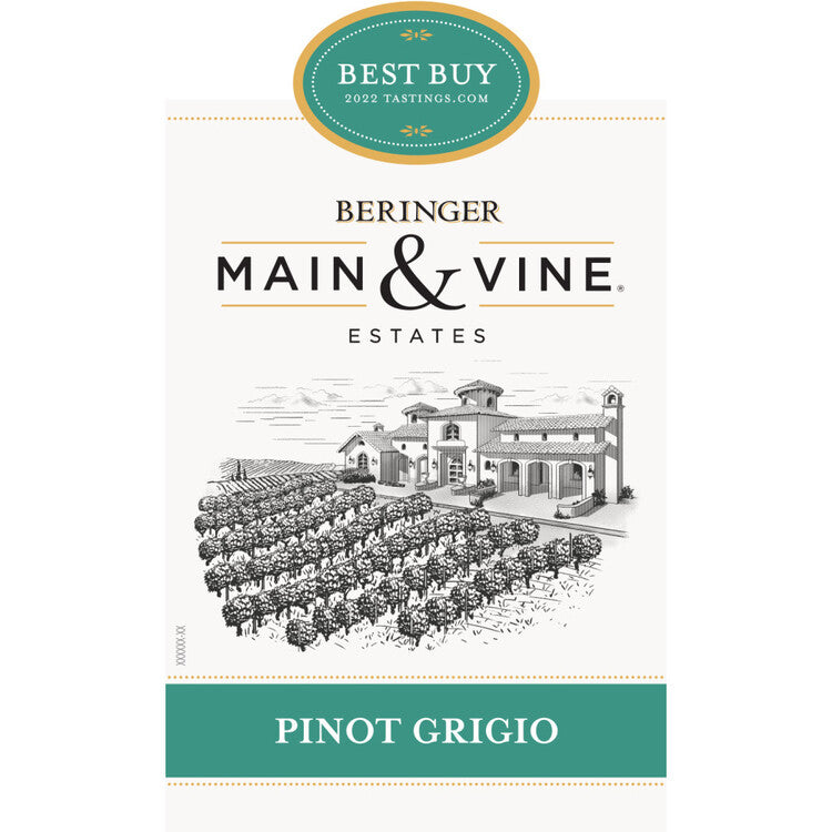 Beringer Main & Vine Pinot Grigio California - 750ML