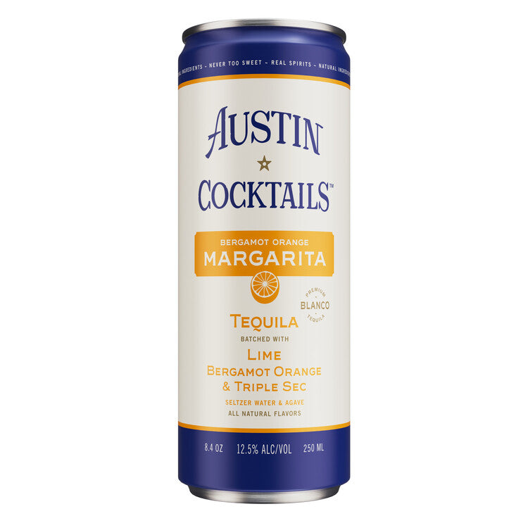 Austin Cocktails Triple Sec Bergamot Orange & Lime Sparkling Margarita - 250ML