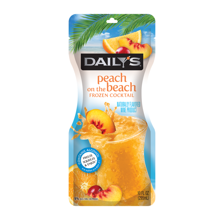 Daily'S Peach On The Beach Wine Based Cocktail - 10 Z