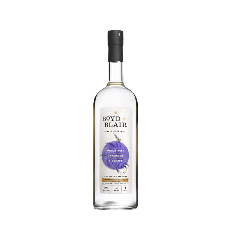 Boyd & Blair The Lavender Martini Cocktail 40 - 1.0L