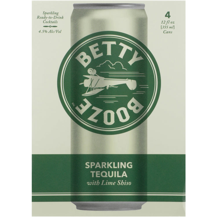 Betty Booze Sparkling Tequila With Lime Shiso - 355ML