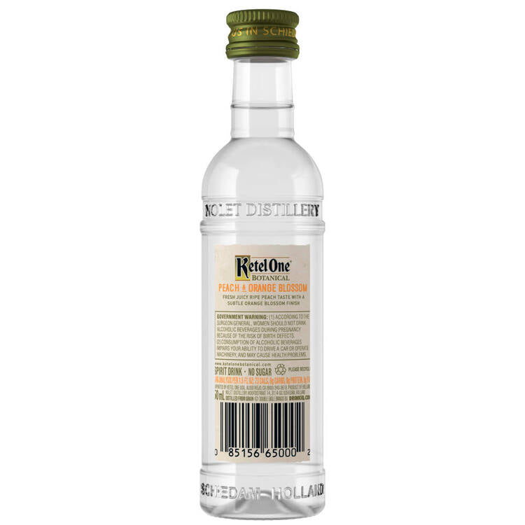 Ketel One Peach & Orange Blossom Flavored Vodka Botanical 60 - 50ML