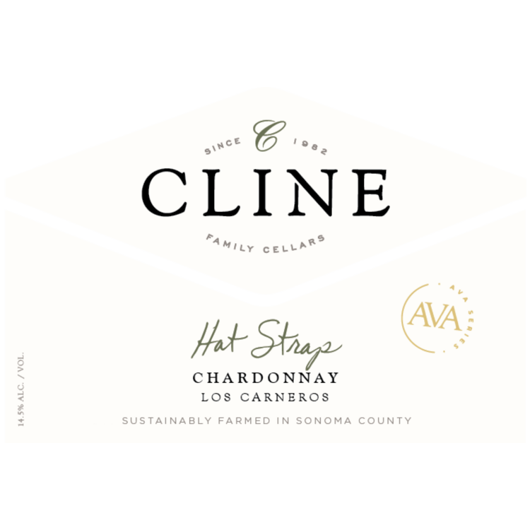 Cline Chardonnay Hat Strap Carneros 2023 - 750ML