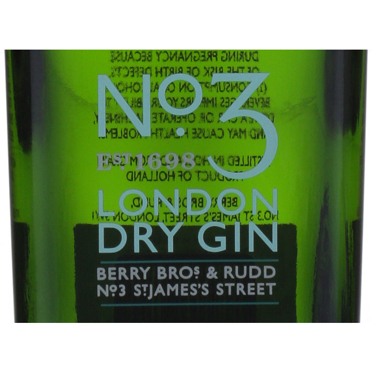No. 3 London Dry Gin 92 - 750ML