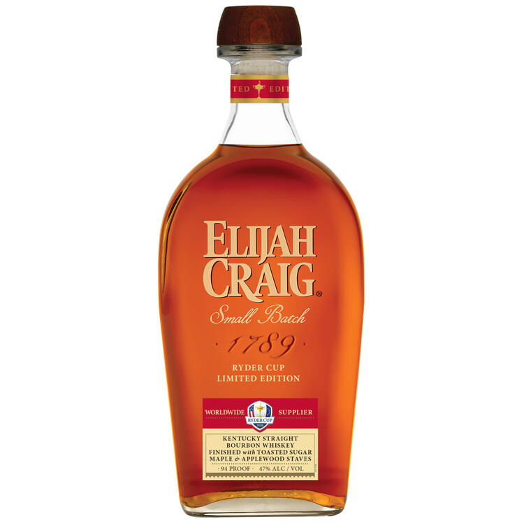 Elijah Craig Straight Bourbon Small Batch Ryder Cup Limited Edition 8 - 750ML