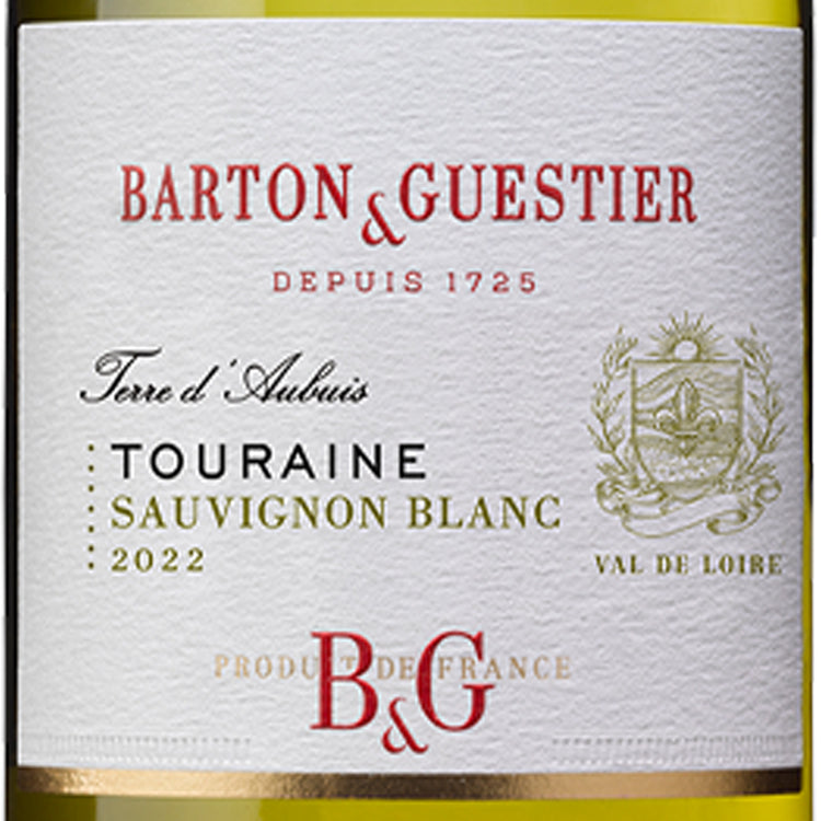 Barton & Guestier Sauvignon Blanc Terre D'Aubuis Touraine 2022 - 750ML