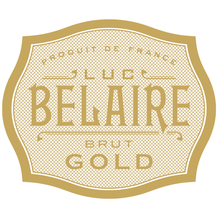 Luc Belaire Brut Gold Sparkling Wine France - 375ML - Front Label