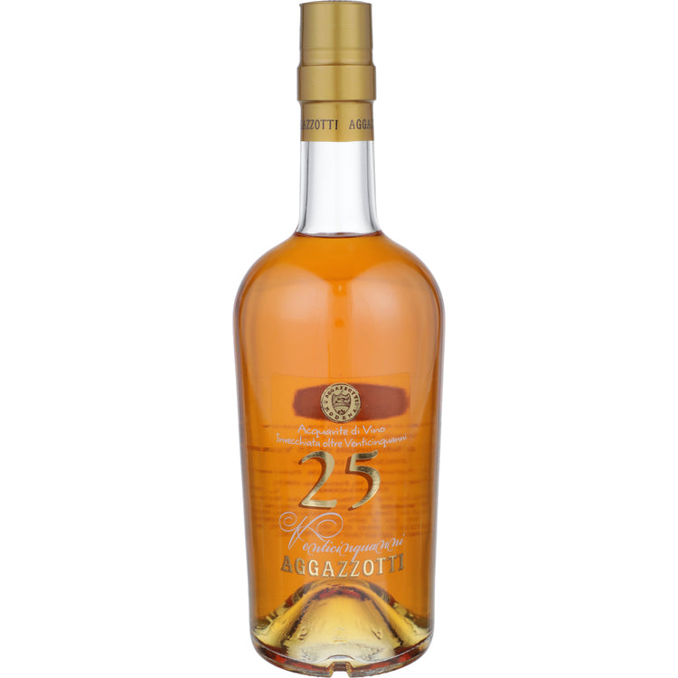 Aggazzotti Venticinquanni Flavored Brandy 80 - 750ML