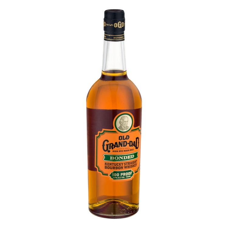 Old Grand-Dad Straight Bourbon Bottled In Bond 100 - 750ML - Front Label