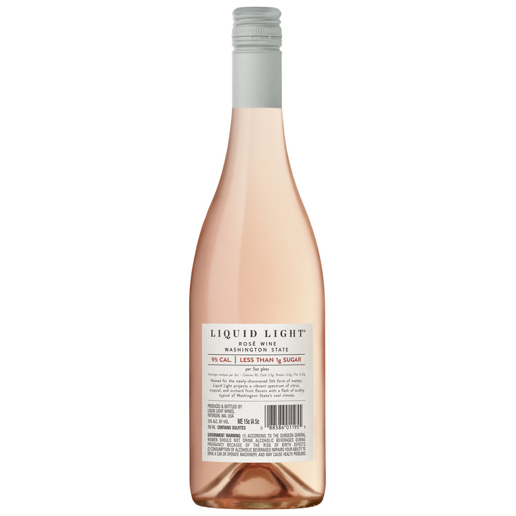 Liquid Light Rose Wine Washington 2023 - 750ML
