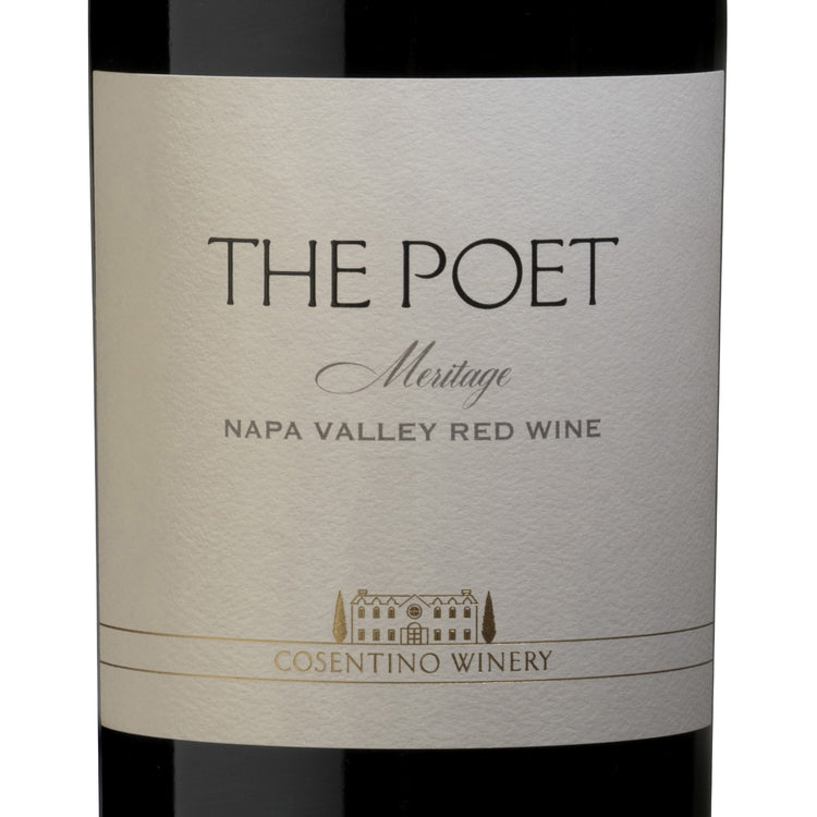 Cosentino Winery Red Wine Meritage The Poet Napa Valley 2021 - 750ML