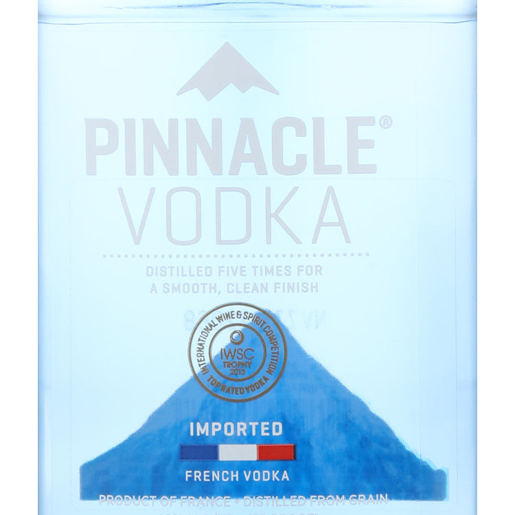 Pinnacle Vodka 80 - 200ML - Front Label