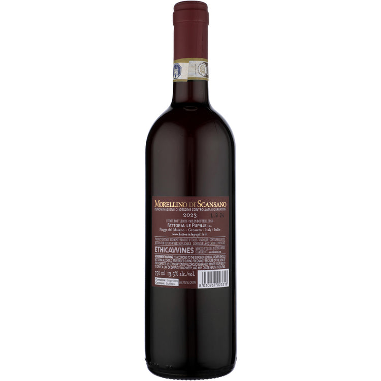 Fattoria Le Pupille Morellino Di Scansano 2023 - 750ML