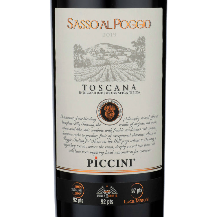Piccini Toscana Rosso Sasso Al Poggio - 750ML
