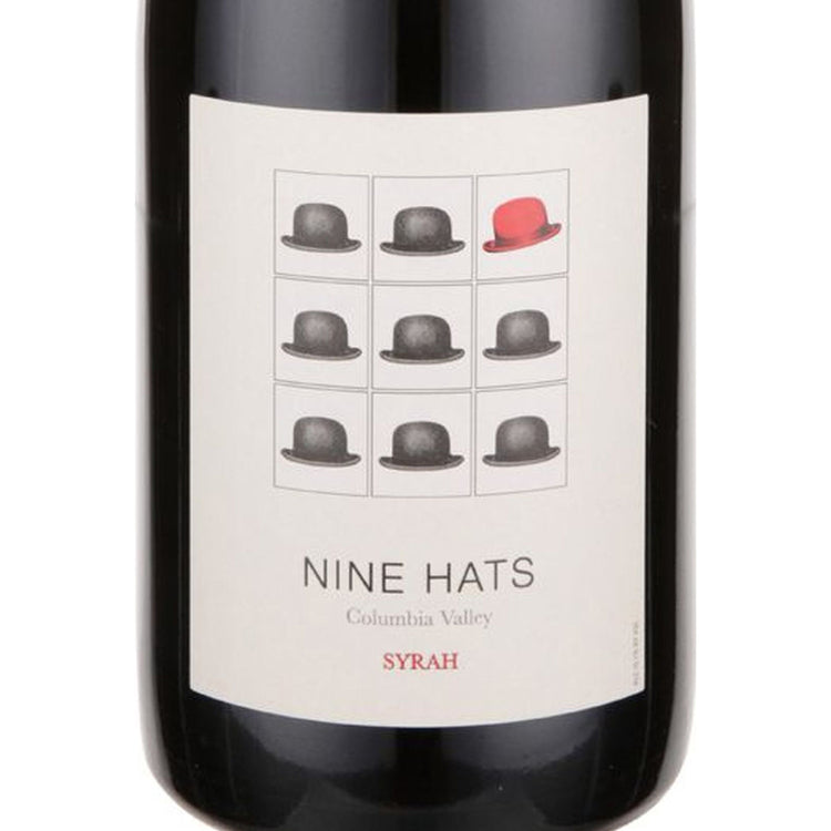 Nine Hats Syrah Columbia Valley 2019 - 750ML