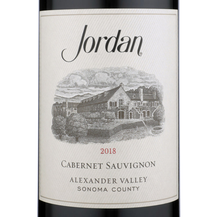 Jordan Cabernet Sauvignon Library Release Alexander Valley 2018 - 1.5L - Front Label