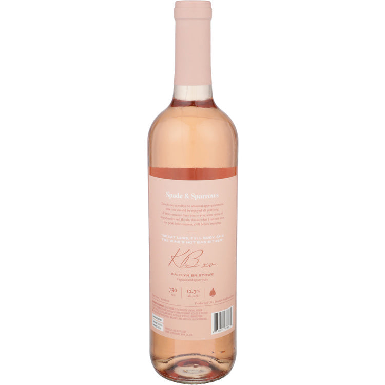 Spade & Sparrows Rose Wine California 2020 - 750ML