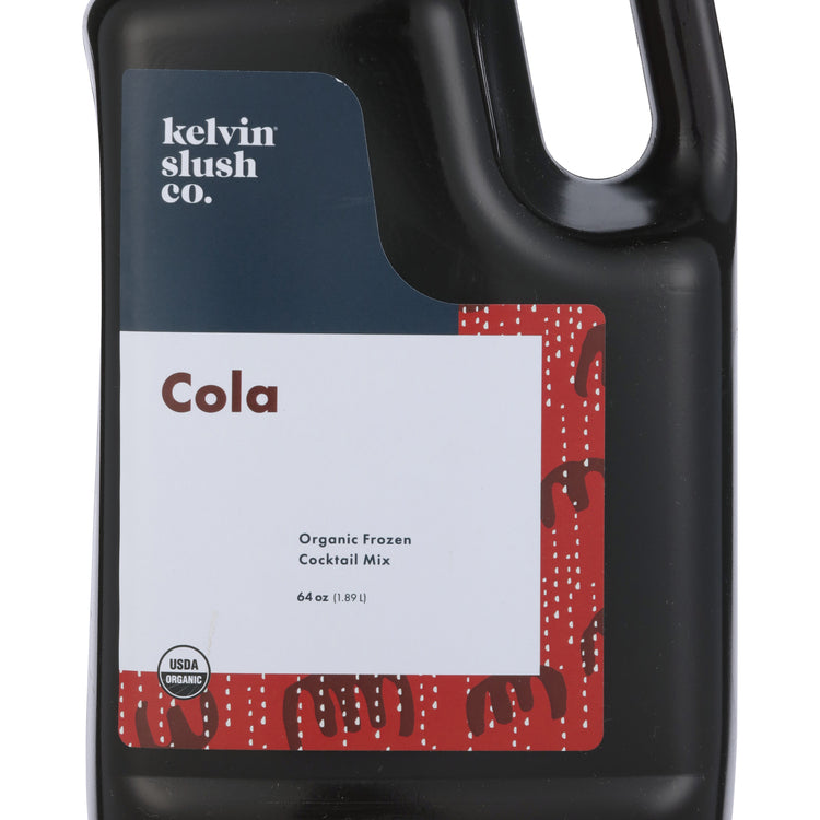 Kelvin Slush Cola Frozen Cocktail & Slush Mix - 64 Z - Front Label