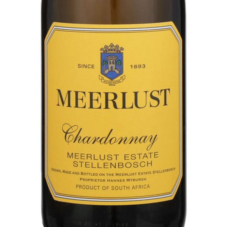 Meerlust Chardonnay Stellenbosch 2022 - 750ML