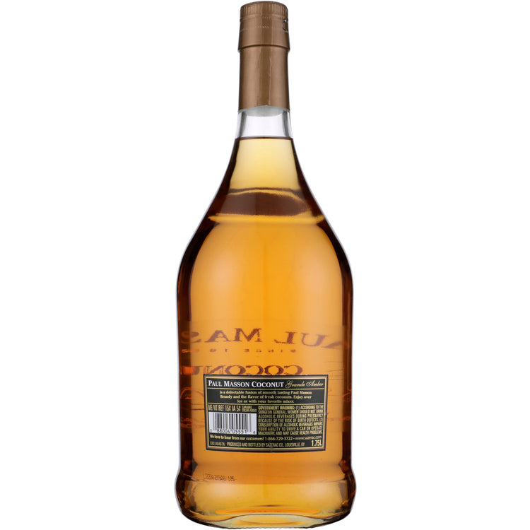 Paul Masson Coconut Flavored Brandy Grande Amber 54 - 1.75L