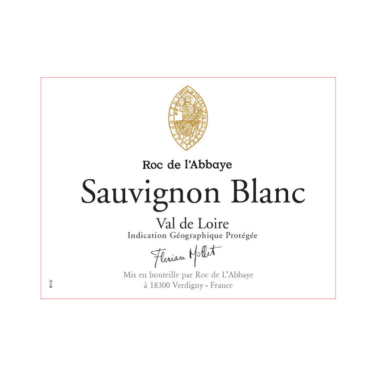Roc De L'Abbaye Sauvignon Blanc Val De Loire 2024 - 750ML - Front Label