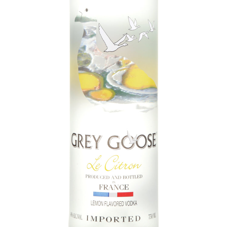 Grey Goose Citrus Flavored Vodka Le Citron 80 - 750ML