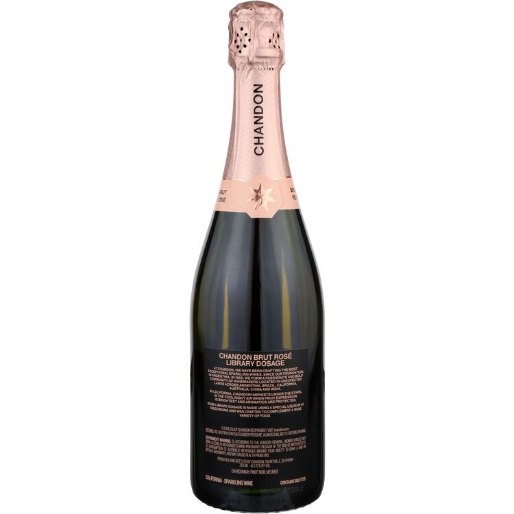 Chandon Brut Rose Library Dosage California - 750ML