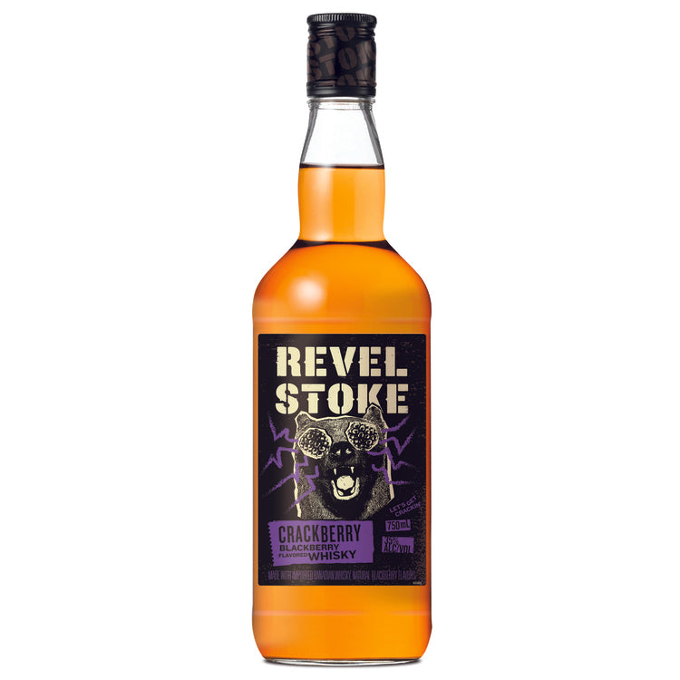 Revel Stoke Blackberry Flavored Whiskey Crackberry 70 - 750ML