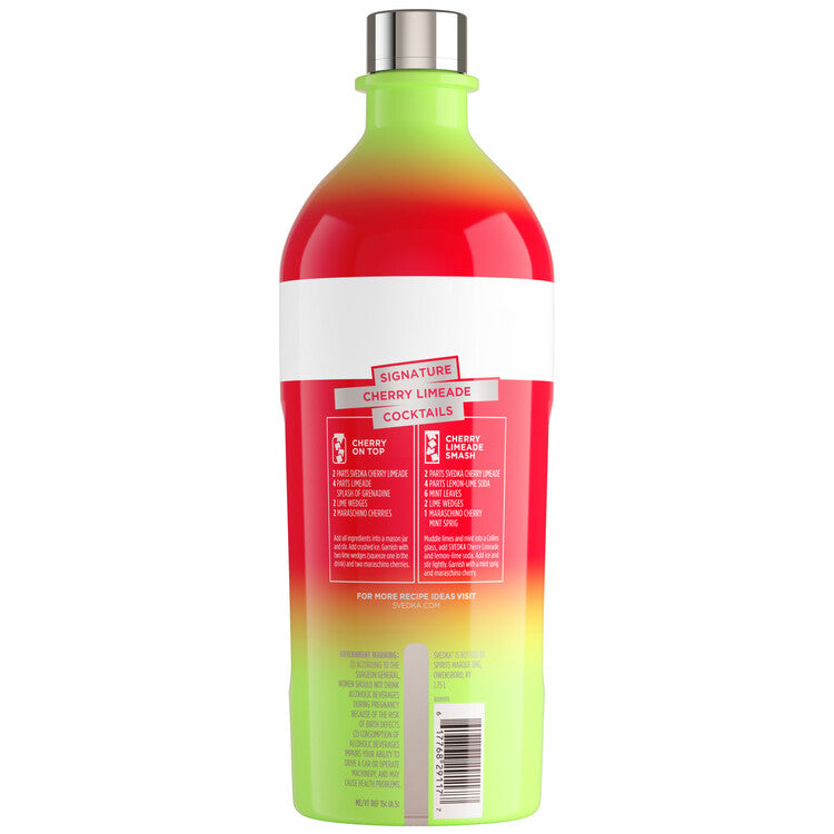 Svedka Cherry Limeade Flavored Vodka 70 - 1.75L