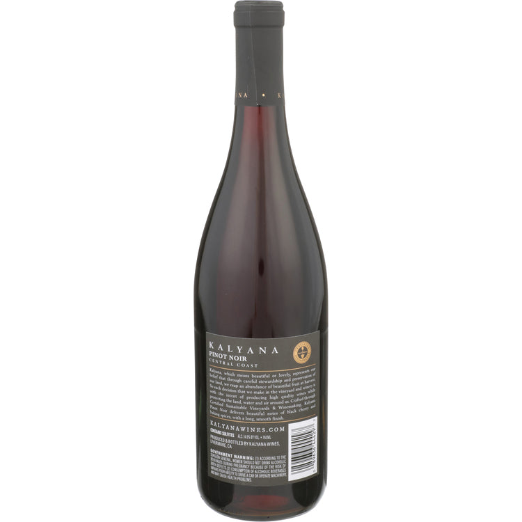 Kalyana Pinot Noir Central Coast - 750ML