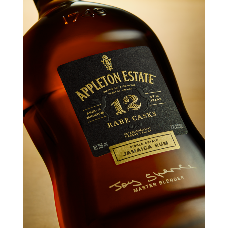 Appleton Estate Aged Rum Rare Casks 12 Yr 86 - 750ML - Front Label