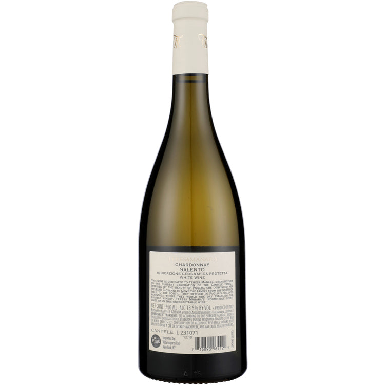 Cantele Chardonnay Teresa Manara Salento - 750ML
