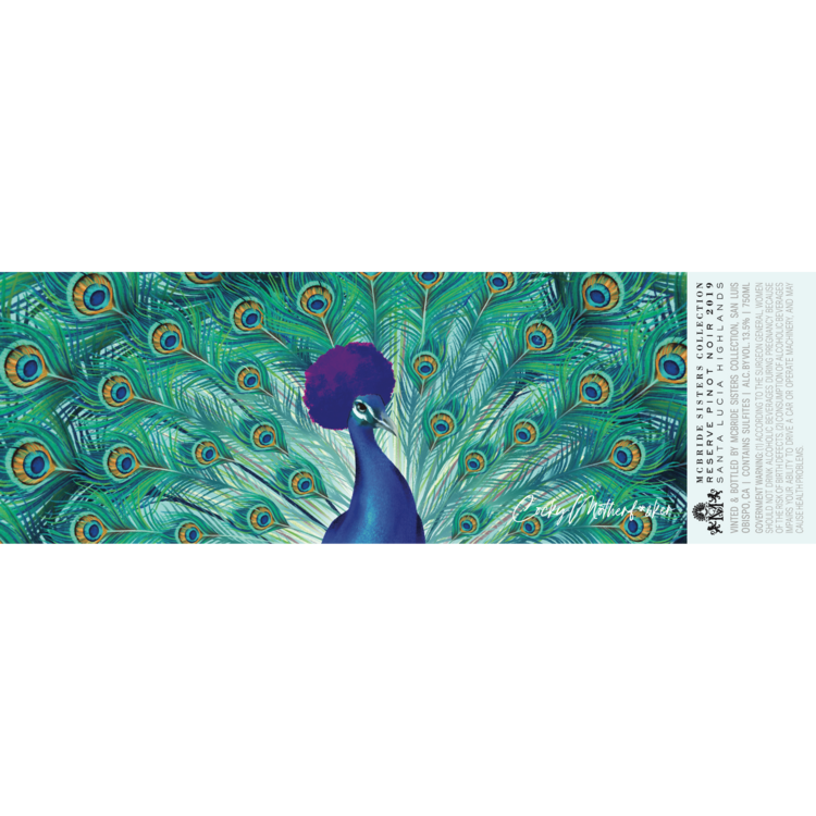 Mcbride Sisters Collection Pinot Noir Reserve Cocky Motherf*&Ker Santa - 750ML - Front Label